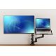 10. Neomounts DS20-425BL2 Monitorhalterung/Ständer 68,6 cm (27") Schreibtisch Schwarz