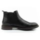 4. Wrangler Randy Herren Schuhe Chelsea Boots elegant modisch Slip-On Schwarz