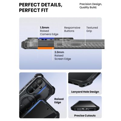 9. Supcase ArmorBox Mag MagSafe Hülle für Samsung Galaxy S26 - Schwarz