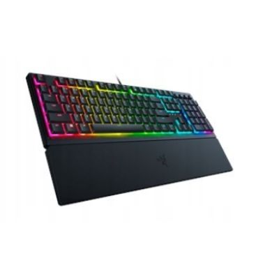 6. Razer Gaming-Tastatur Ornata V3 RGB-LED-Beleuchtung, RU, kabelgebunden, Schwarz, Razer Mecha-Membran, Nummernblock