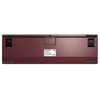 8. Montech MKey Gaming-Tastatur USB Dunkelgrau