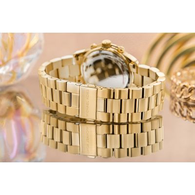 7. MICHAEL KORS Runway MK7323 Damenuhr + Box