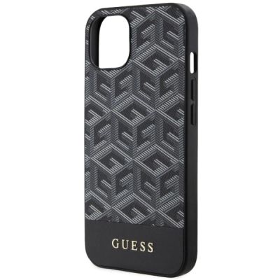 6. Guess GUHMP14SHGCFSEK iPhone 14 6,1" schwarz/schwarzes Hardcase GCube Stripes MagSafe