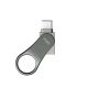 3. Pendrive Silicon Power Mobile C80 64GB Dual USB 3.1/Type-C Silber (SP064GBUC3C80V1S)