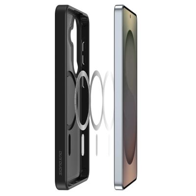 5. Dux Ducis Yind Hülle für Samsung S26 Plus, kompatibel mit MagSafe – Schwarz