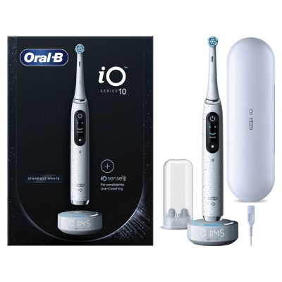 14. Oral-B iO Series 10 Stardust White Zahnbürste