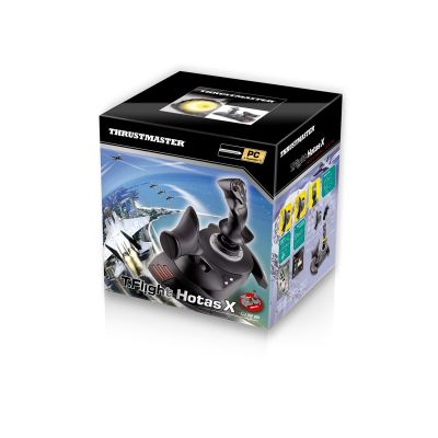 9. Thrustmaster T.Flight Hotas X Schwarz Flugsimulator PC