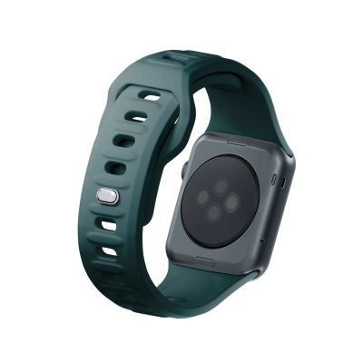 13. 3mk Silikon- Watch für Apple Watch 42 / 44 / 45 / 49 mm – Grün
