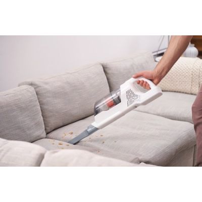 13. Black & Decker BHFEA515J Akku-Stielstaubsauger/Elektrobürsten-Staubsauger, beutellos, 0,5 l, orange/weiß, 1,5 Ah