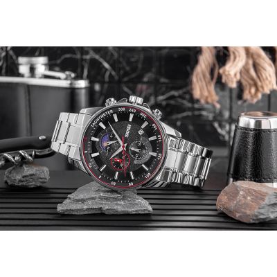 5. Skmei 9250SIBK Herrenuhr + Box