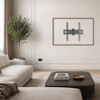 5. MACLEAN TV-HALTERUNG / -AUFHÄNGER 32-55'' MACLEAN TV-HALTERUNG / -AUFHÄNGER, MAX. VESA 400X400, 32-55", BIS ZU 30KG, SCHWARZ, NEIGUNGSVERSTELLBAR