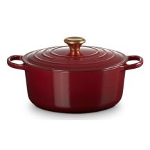 Le Creuset Signature Bräter rund 26 cm Rhône