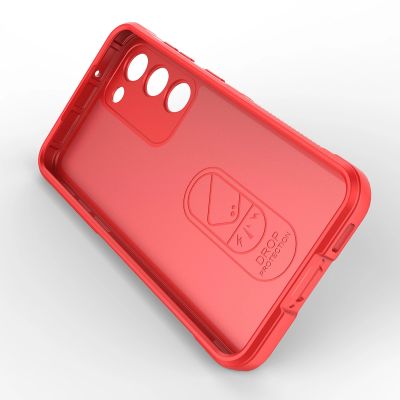 16. Magic Shield Case für Samsung Galaxy S23+ flexible Panzerhülle rot