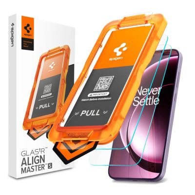 Spigen Glas.tR AlignMaster Slim 2er-Pack Panzerglas für OnePlus 15