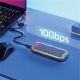 13. UNITEK USB-C M.2 SSD NVMe/SATA Gehäuse, 10 Gbit/s, RGB