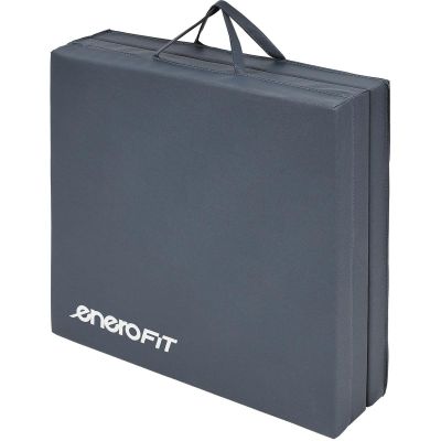 7. Faltbare Gymnastikmatratze 180x60x5CM Grau Enero Fit
