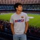 2. FC Barcelona Herren-Baumwoll-T-Shirt 5001CBSG
