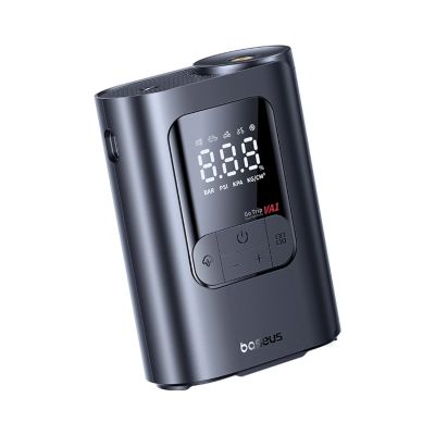 3. Baseus GoTrip VA1 Kabellose Pumpe 150 PSI 7500 mAh - Dunkelgrau