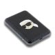 4. Karl Lagerfeld Induktions-Powerbank KLPB5FPGKSKIHK 16W 5000mAh schwarz/schwarz Karl Head Pin MagSafe