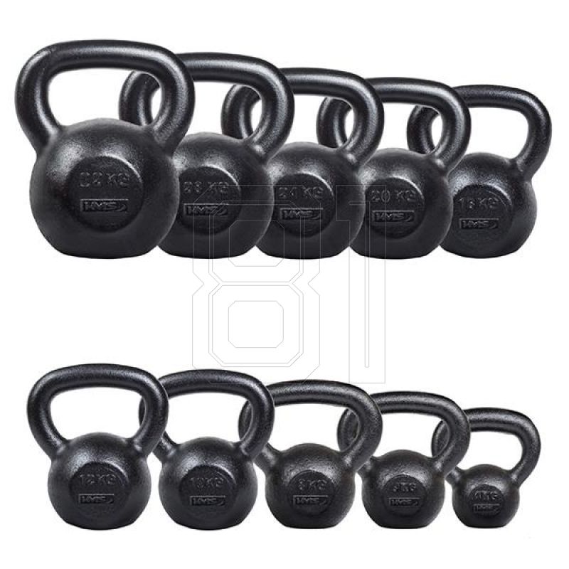 3. Gusseisen-Kettlebell HMS KZG06 6kg