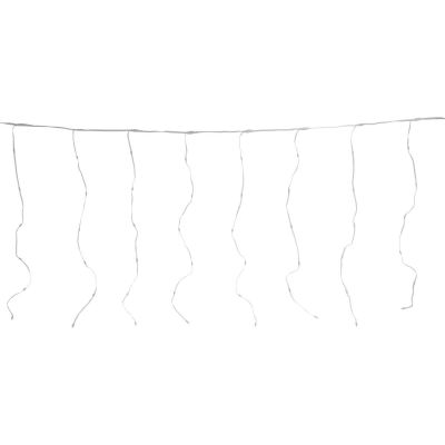 4. Weihnachtsbaumbeleuchtung, Lichtvorhang für den Außenbereich/Innenbereich, 240 LEDs, 600 x 60 cm, mit Fernbedienung, RGB-Farben