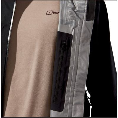 20. Berghaus RIDGE-SEEKER GTX JKT Jacke BLK/BLK mit Membran, Größe L