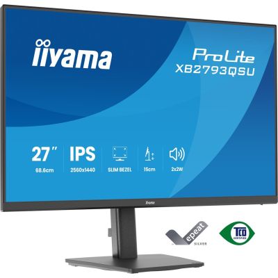 iiyama ProLite XB2793QSU-B1 Computermonitor 68,6 cm (27") 2560 x 1440 px Quad HD LED Schwarz