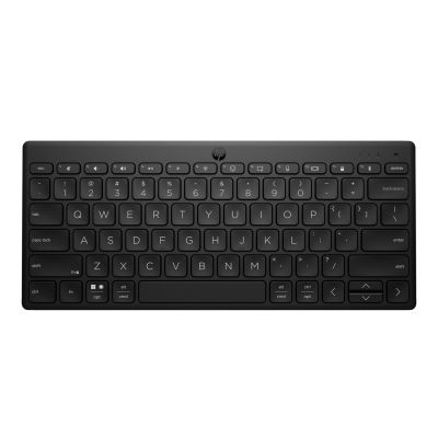 20. HP 350 Kompakte Bluetooth-Tastatur für mehrere Geräte, kabellos, Schwarz, 692S8AA