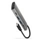 Axagon HMC-5G2 Dockingstation USB 3.2 Gen 2 (3.1 Gen 2) Typ-C Grau