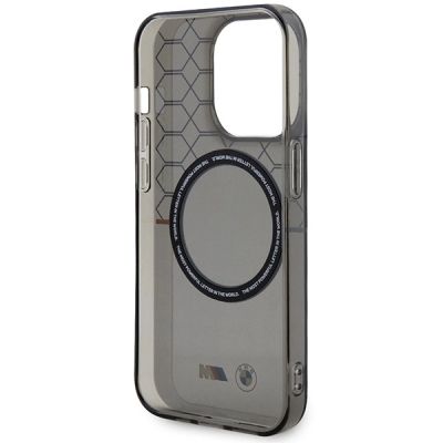 7. Hülle BMW BMHMP14XHGPK iPhone 14 Pro Max 6.7" grau/grau Hardcase Pattern MagSafe