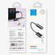 4. Joyroom SH-C1 Kopfhörer-Miniklinke 3,5 mm (weiblich) / USB-C (männlich) Adapter - weiß