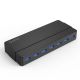 Hub Orico H7928-U3-V1 7x USB-A 3.0 - schwarz