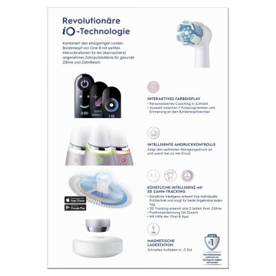 61. Oral-B iO Series 9 Zahnbürste mit Rosenquarz-Finish