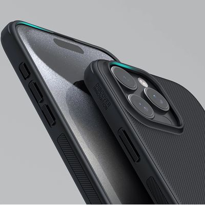 13. Nillkin Super Frosted Shield Pro Magnetische Hülle für iPhone 16 Pro Max – Schwarz