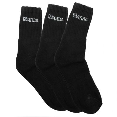 25. Kappa schwarze lange Socken 34113IW 901