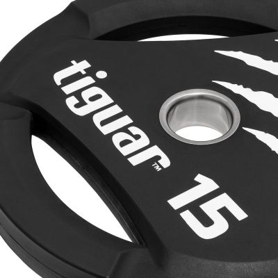6. Tiguar PU-Olympiaplatte 15 kg TI-WTPU01500