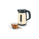 3. Bosch TWK4P437 Wasserkocher 1,7 l 2400 W Beige, Schwarz