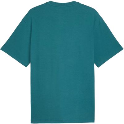 3. Puma ESS Elevated Relaxed Tee grünes Herren-T-Shirt 692018 41