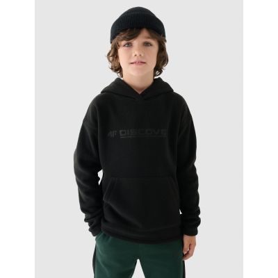 Fleecejacke mit Kapuze für Jungen, Größe 4F Junior 4FJWAW24TFLEM213-20S