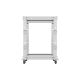 6. LANBERG 19" 15U 600x600-1100 OR01-6115-S Rack-Schrank, verstellbar, grau