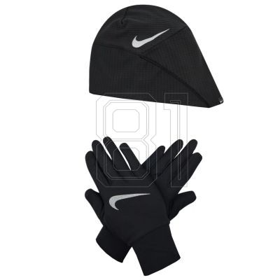 5. Nike Wmns Essential Running Hat-Glove Set N1000595-082