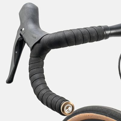 4. Rockbros VK-KB10 ROAD TO SKY Lenkerendstopfen aus Aluminium – Braun