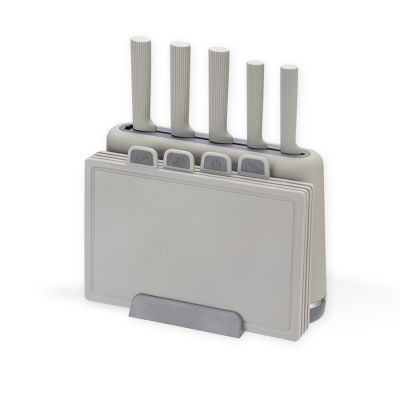 Messerset und Schneidebretter auf Ständer MR-1412-GREY MAESTRO