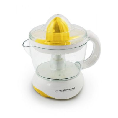2. Esperanza Clementine EKJ001Y Slow Juicer für Zitrusfrüchte (25 W; 0,75 l; gelb)