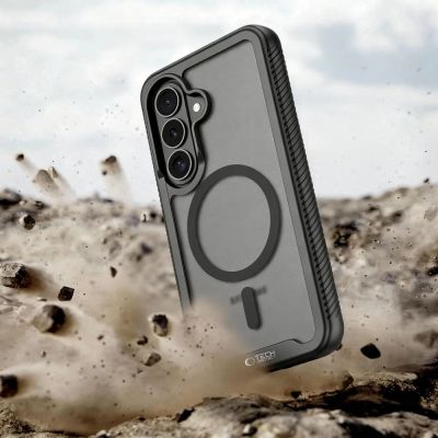 7. Tech-Protect Defense MagSafe Hülle für Samsung Galaxy S26 - Schwarz