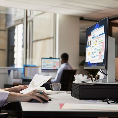 3. HP Pro SFF 400 G9 i5-12500 16 GB DDR5 4800 SSD512 UHD 770 DVD-RW W11Pro 3 Jahre Vor-Ort-Service