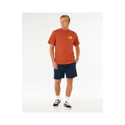 3. Herren-T-Shirt RIP CURL Pacific Rinse Glass Off, Braun