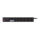 2. Steckdosenleiste HSK DATA ALP-ACAR504WF---03BKG (3 m; schwarz)