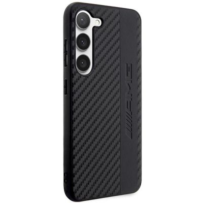 4. AMG AMHCS23SBLSCA S23 S911 schwarz/schwarz Hardcase Carbon Stripe&Embossed
