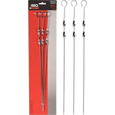 16. Spieße für Schaschlik, 3 Stück, Länge 45 cm